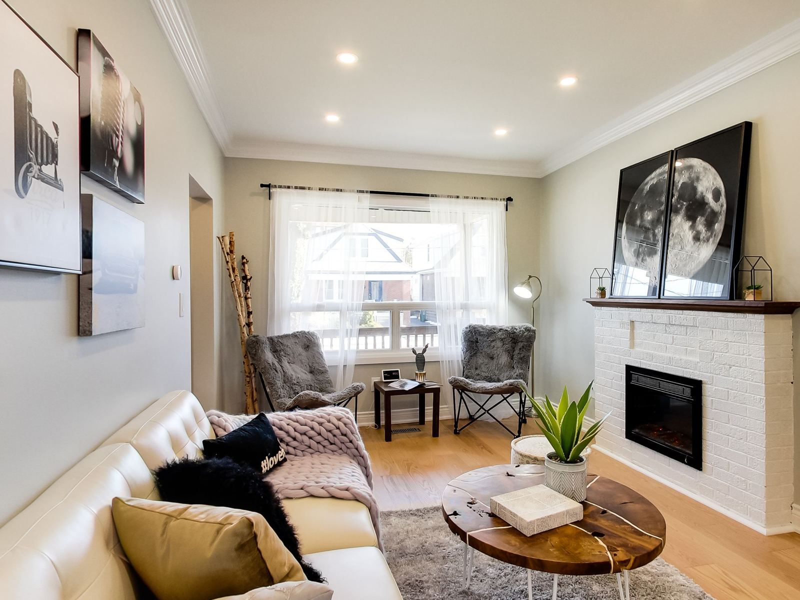 MacDonald living room after renovation